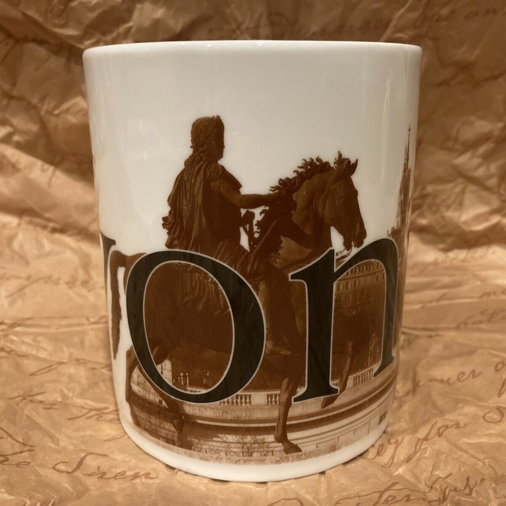 Starbucks Original '94 Collector Series LYON FRANCE Mug Cup VHTF